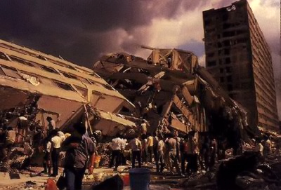 Руйнівний землетрус у м. Мехіко - 19.09.1985